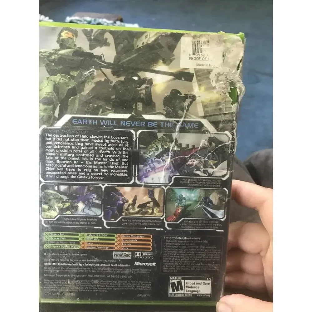 Halo 2 (Microsoft Xbox, 2004), Complete In‎ Box